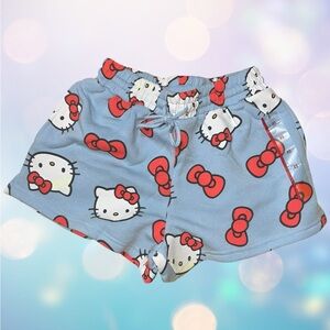 Hello Kitty Blue and Red Women's Shorts